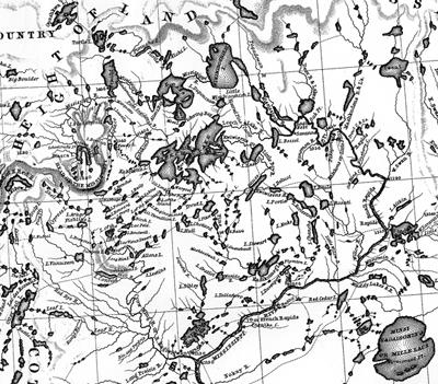 Nicollet map 1836